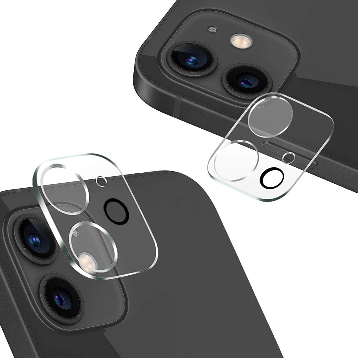 Camera lenses protector Iphone 12 |  قطعة كاملة لحماية عدسات الايفون 12