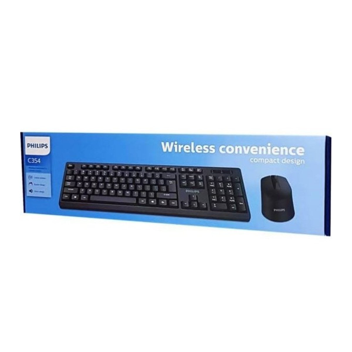 Philips Wireless mouse & keyboard Convenience C342 | ماوس وكيبورد لاسلكي من فيليبس