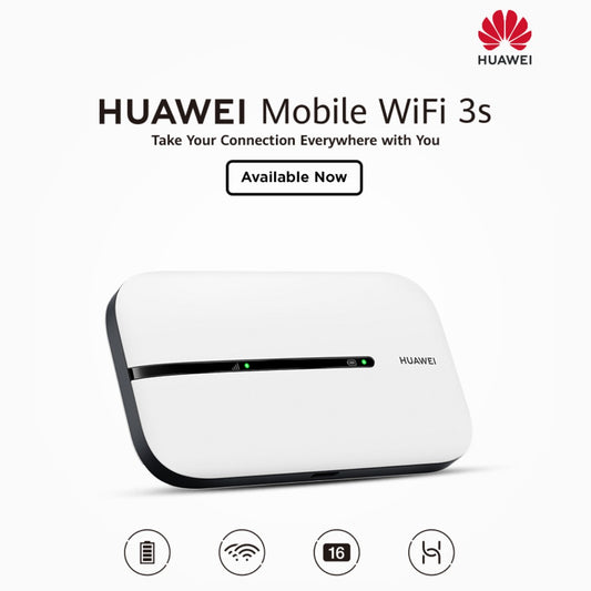 Huawei Mobile WiFi 3s| قطعة هواوي للانترنت